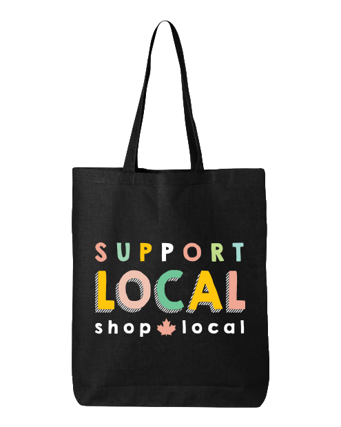 WHOLESALE | Everyday Shoulder Tote | Cotton Tote Bag