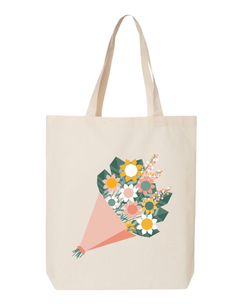 WHOLESALE | Everyday Shoulder Tote | Cotton Tote Bag