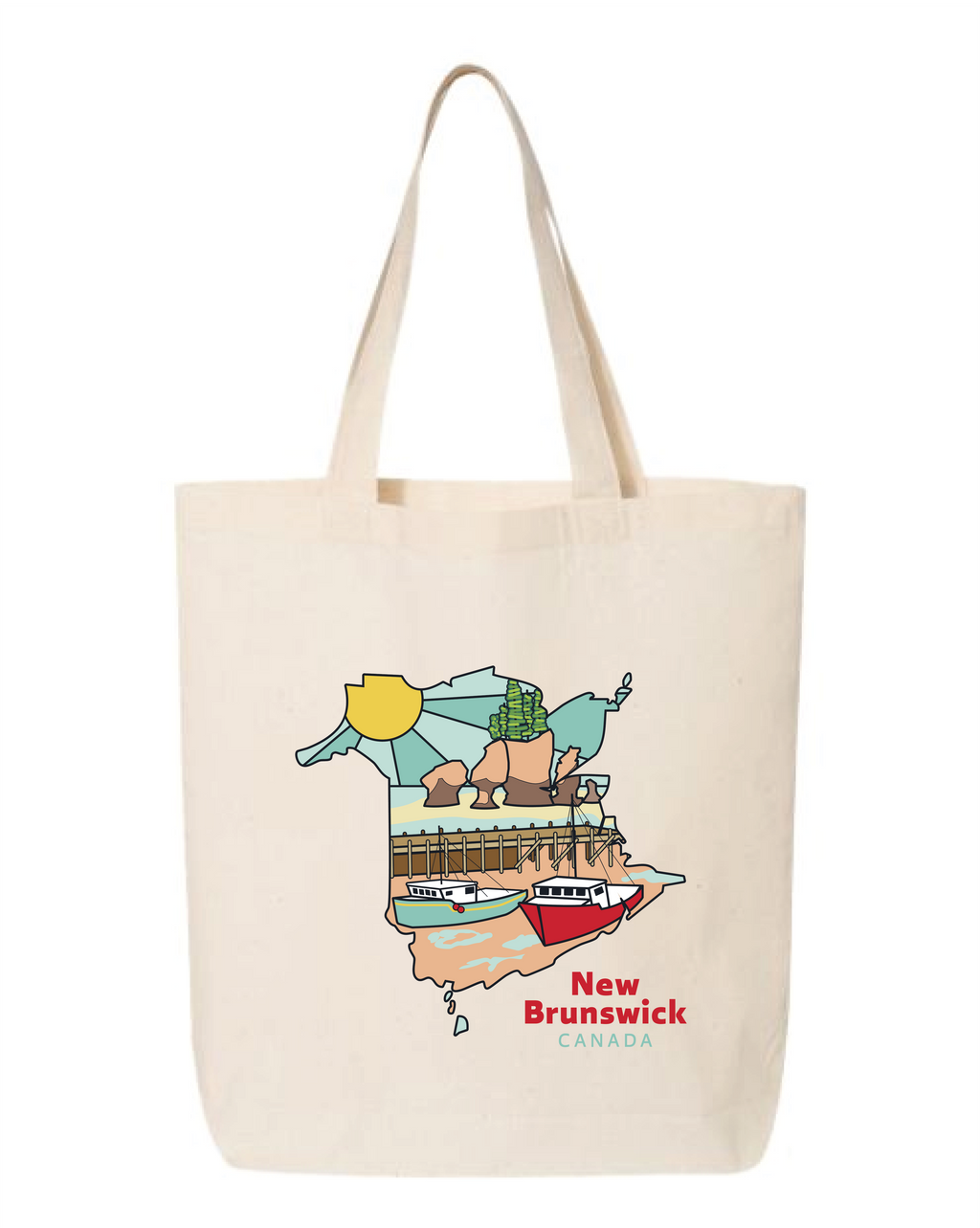 WHOLESALE | Everyday Shoulder Tote | Cotton Tote Bag