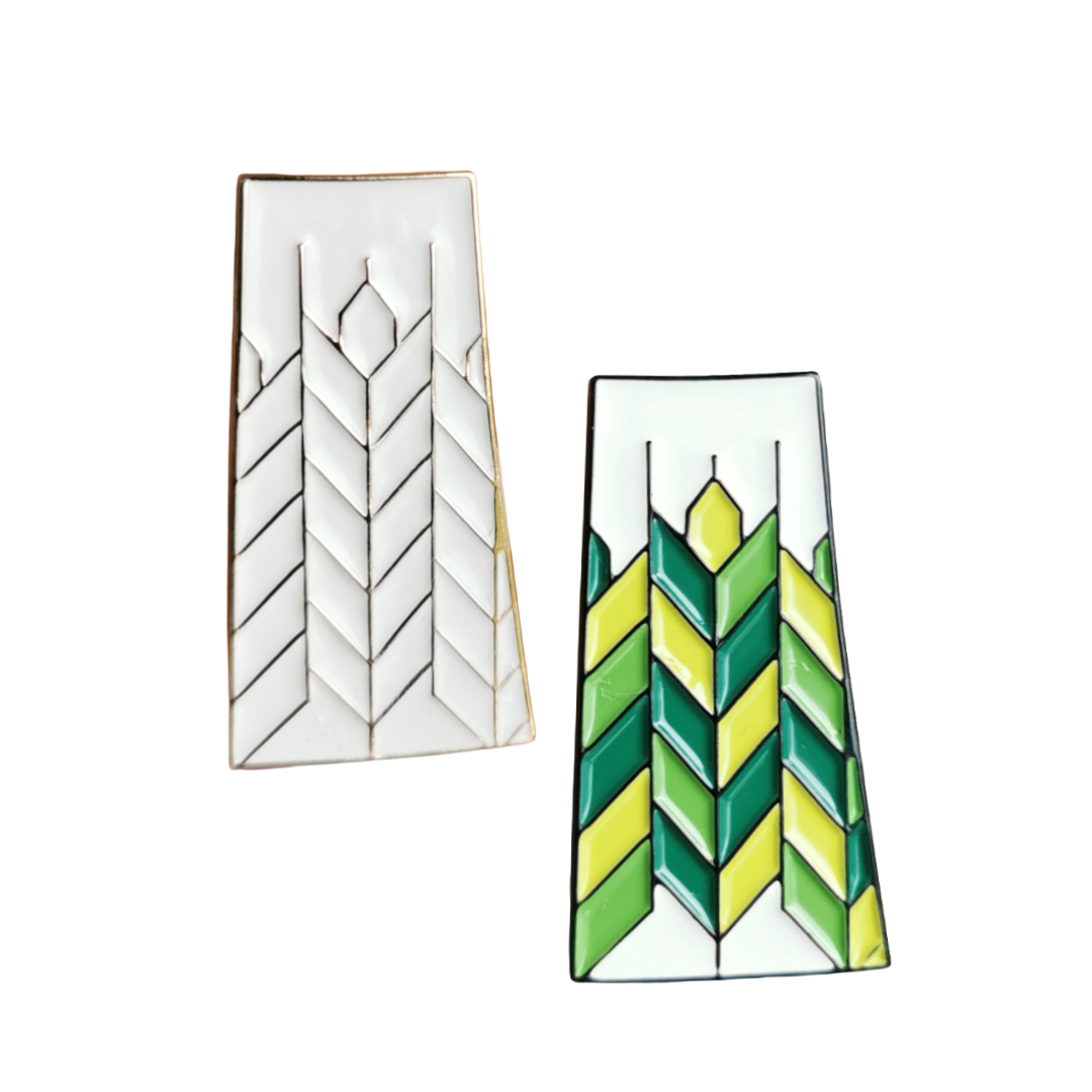 Saskatchewan Patchwork | Enamel Pin