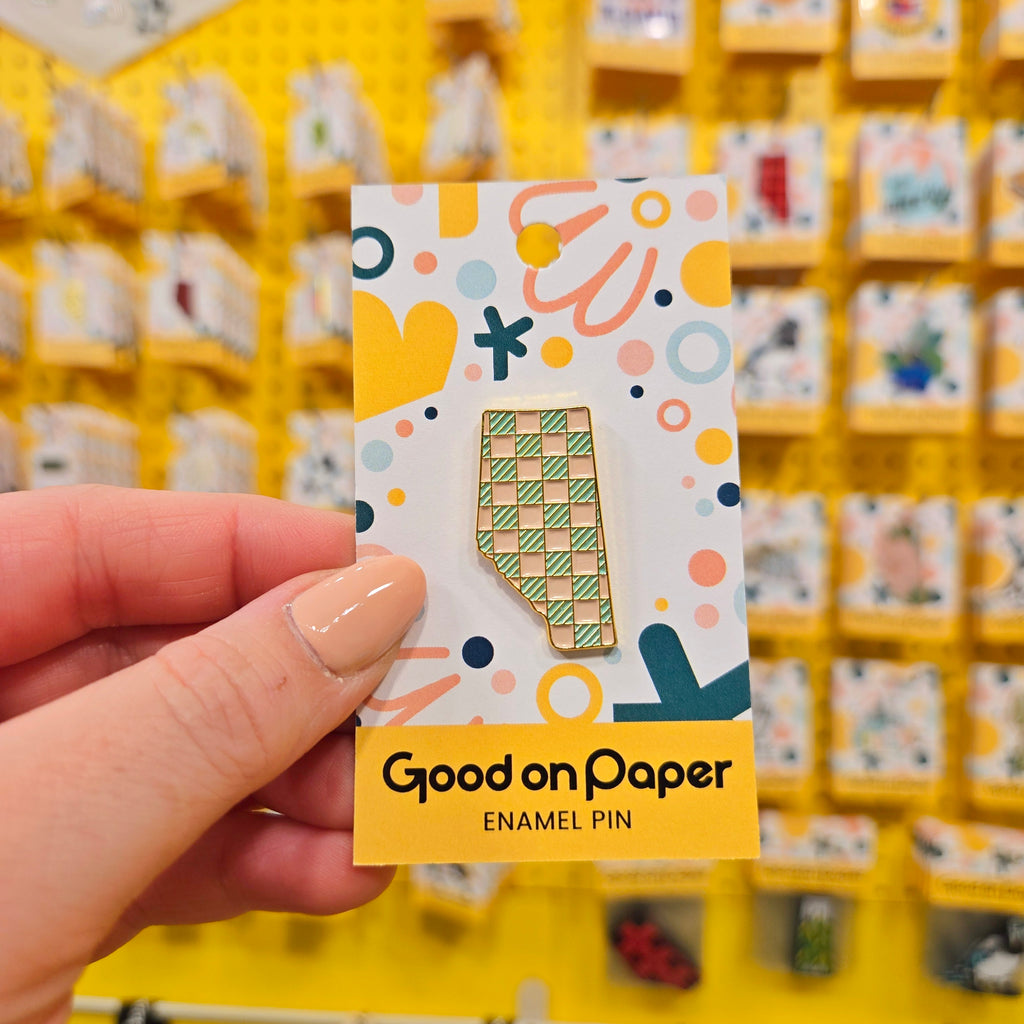 Plaid Alberta | Enamel Pin