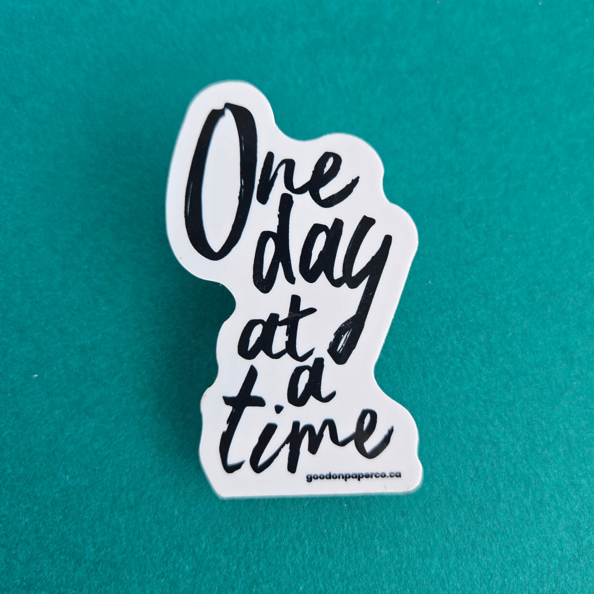 One Day at a Time | Vinyl Sticker