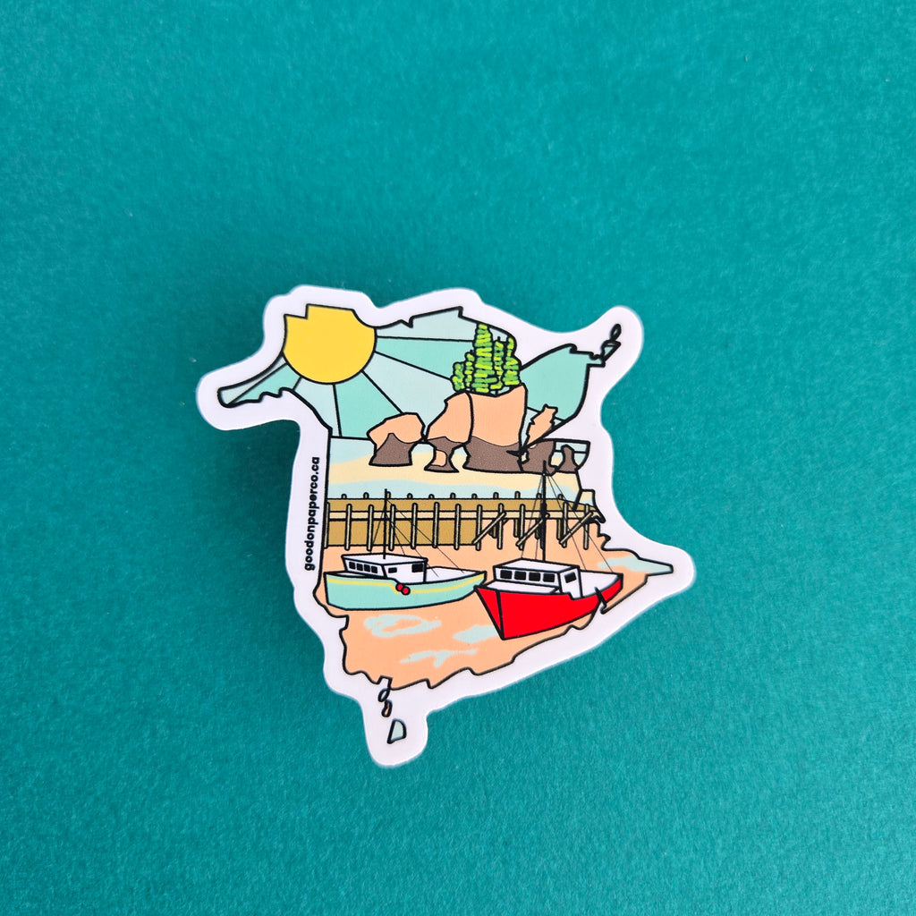 New Brunswick | Vinyl Sticker