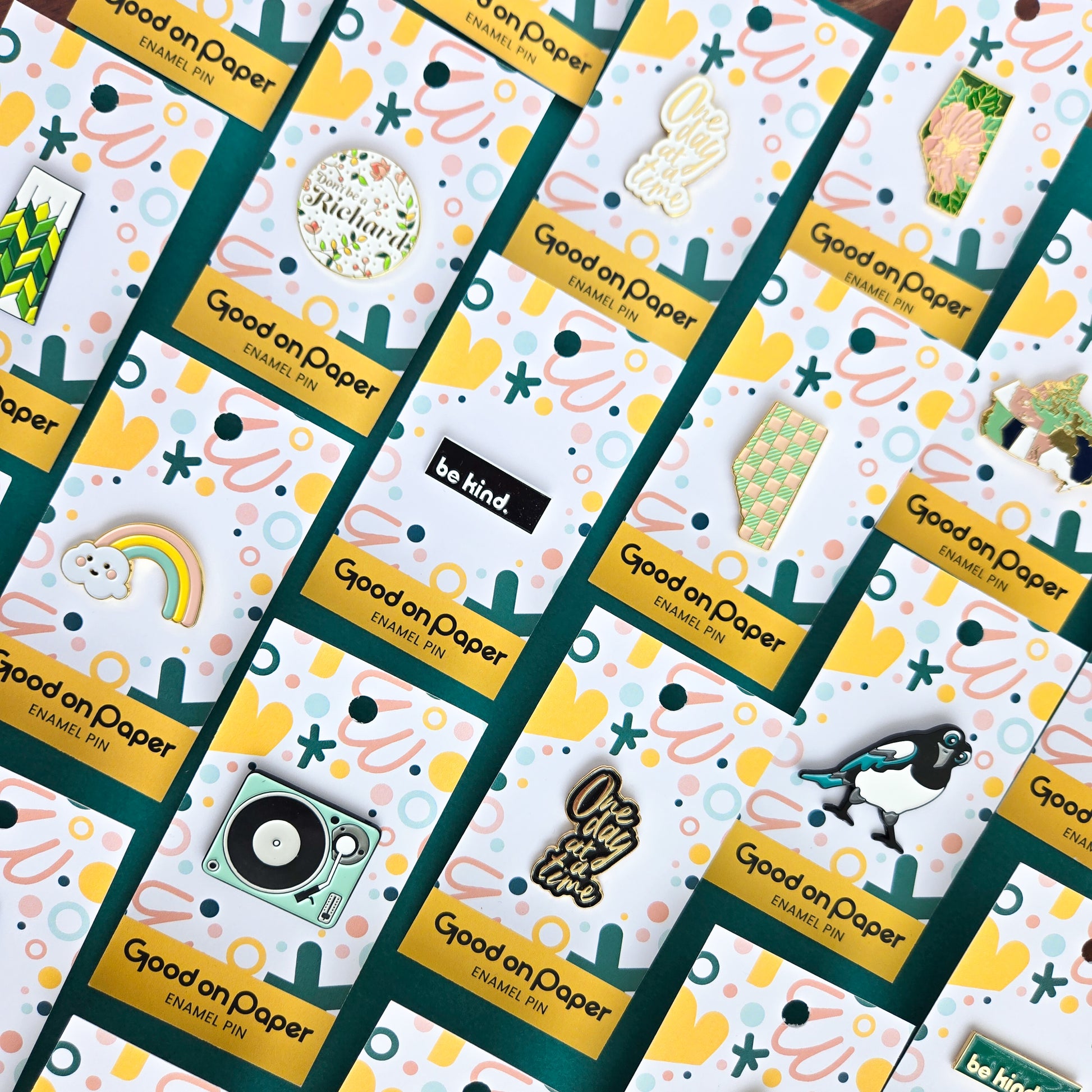 Saskatchewan Patchwork | Enamel Pin