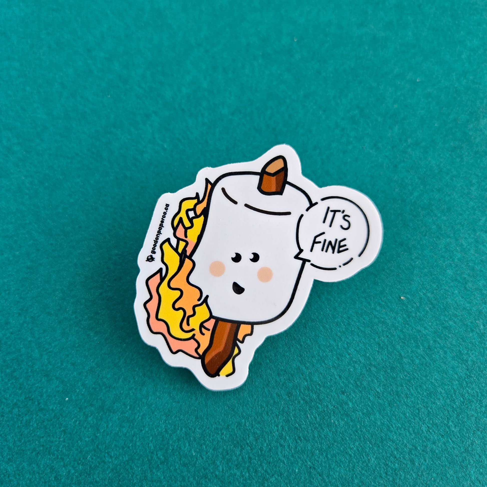Marshmallow | Vinyl Sticker