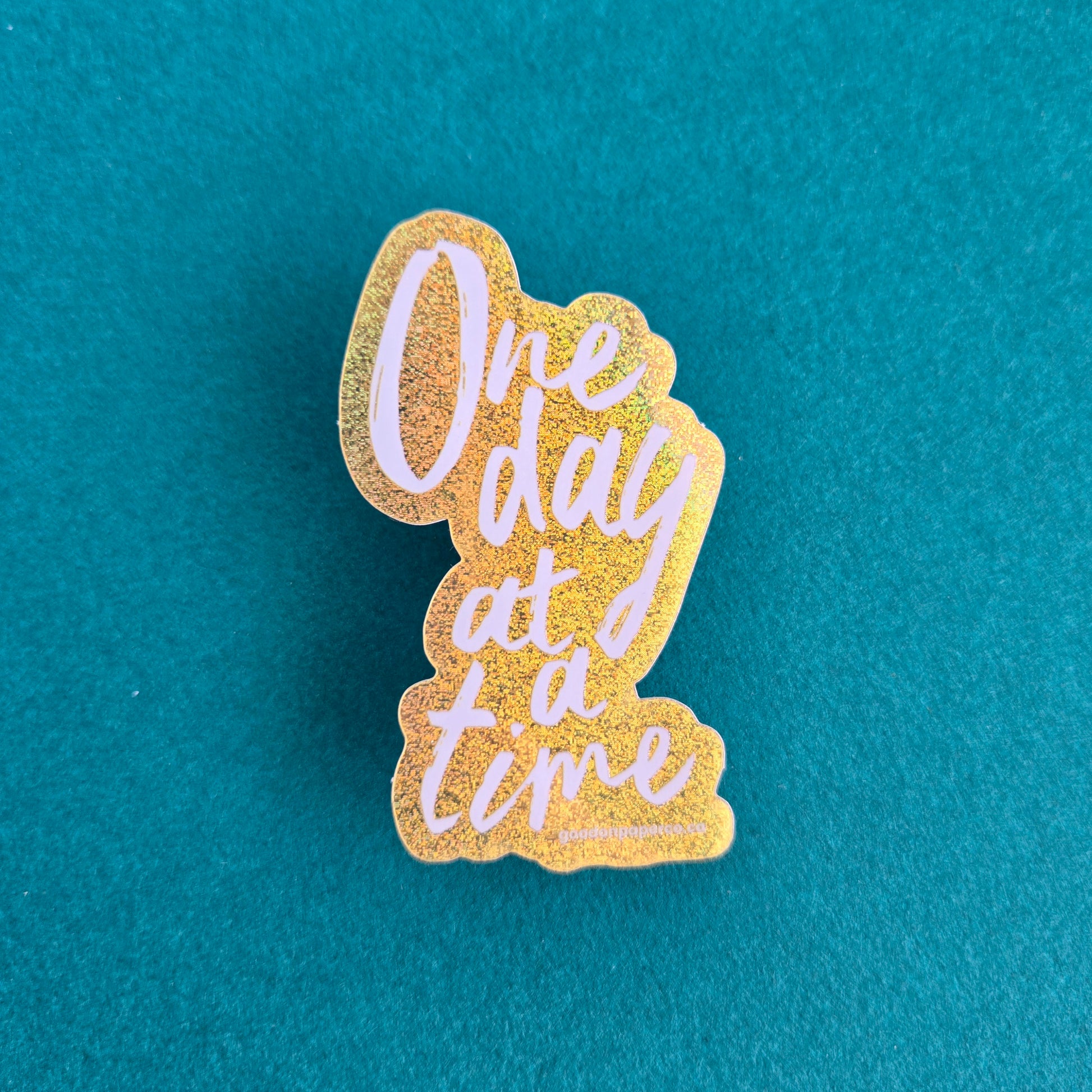 One Day at a Time | Vinyl Sticker