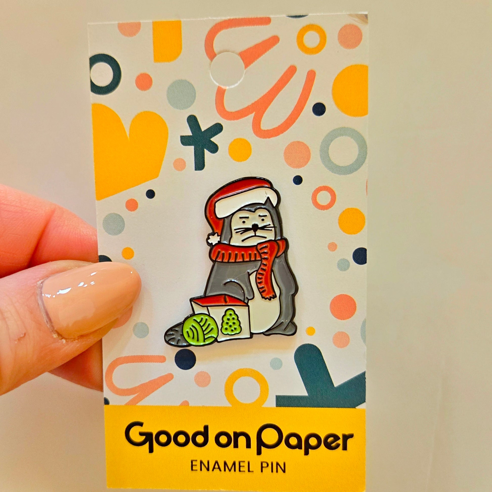 Meowy Christmas | Enamel Pin