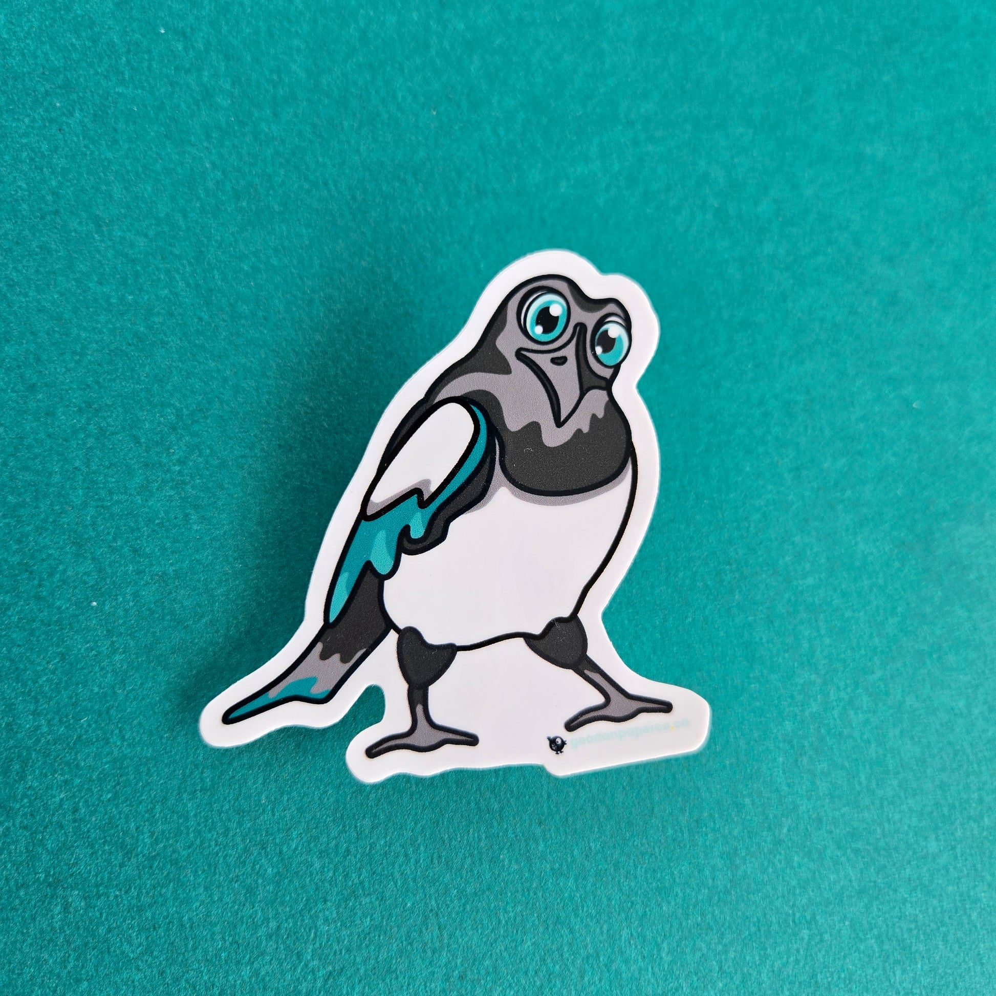 Mystified Magpie | Vinyl Sticker