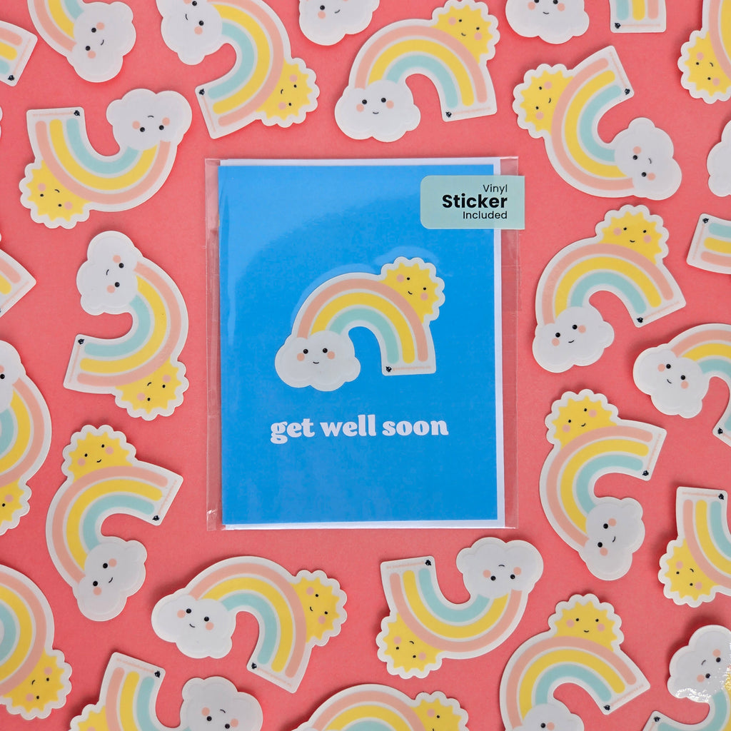 Rainbow | Get Well Soon | Specialty Card