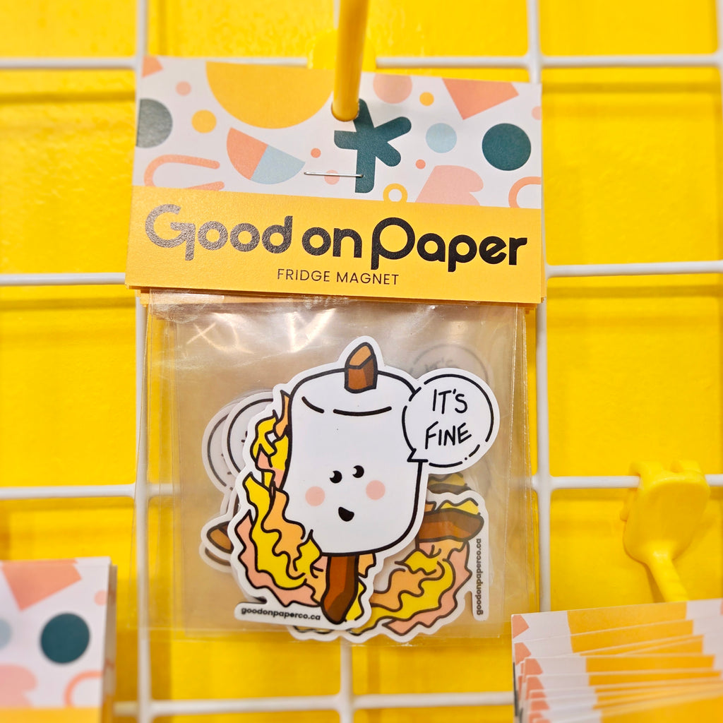 Marshmallow | Fridge Magnet