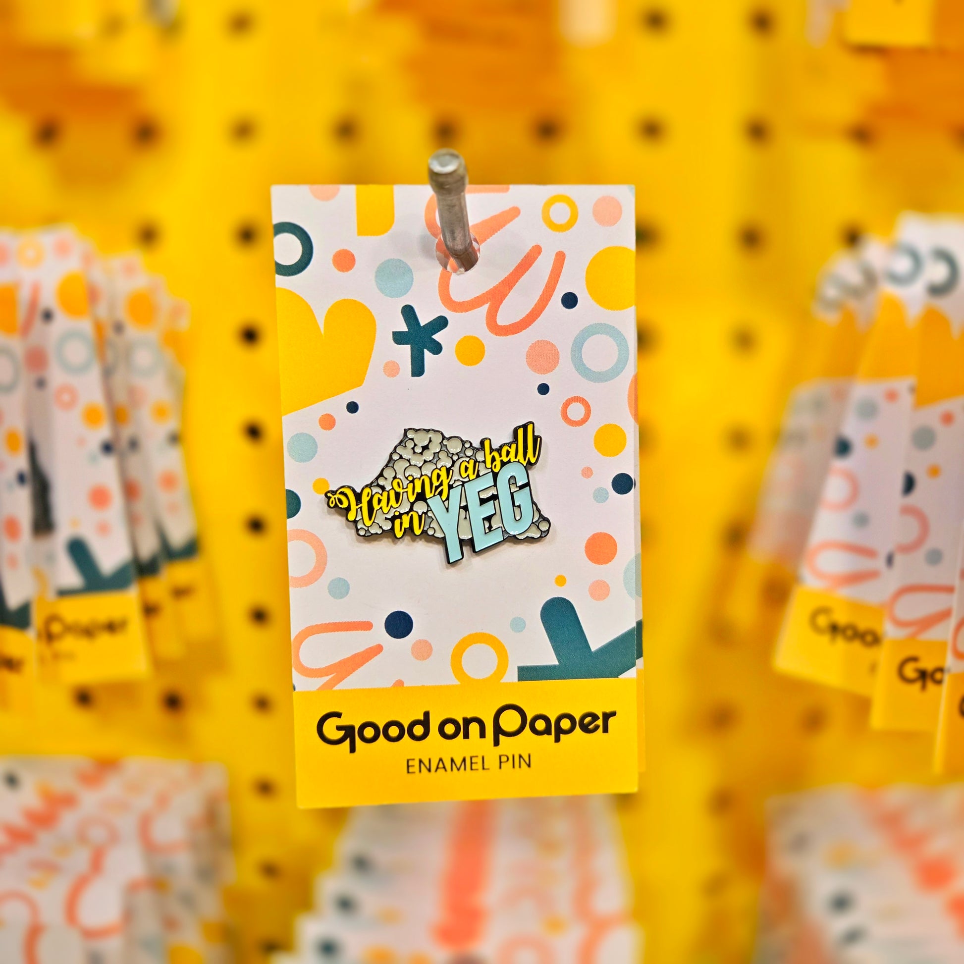 Having a Ball in YEG | Edmonton | Enamel Pin