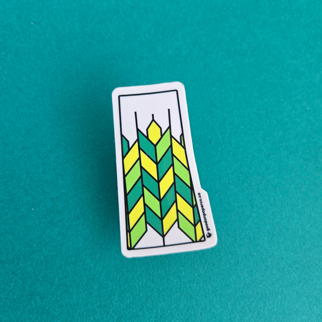 Saskatchewan Patchwork | Vinyl Sticker