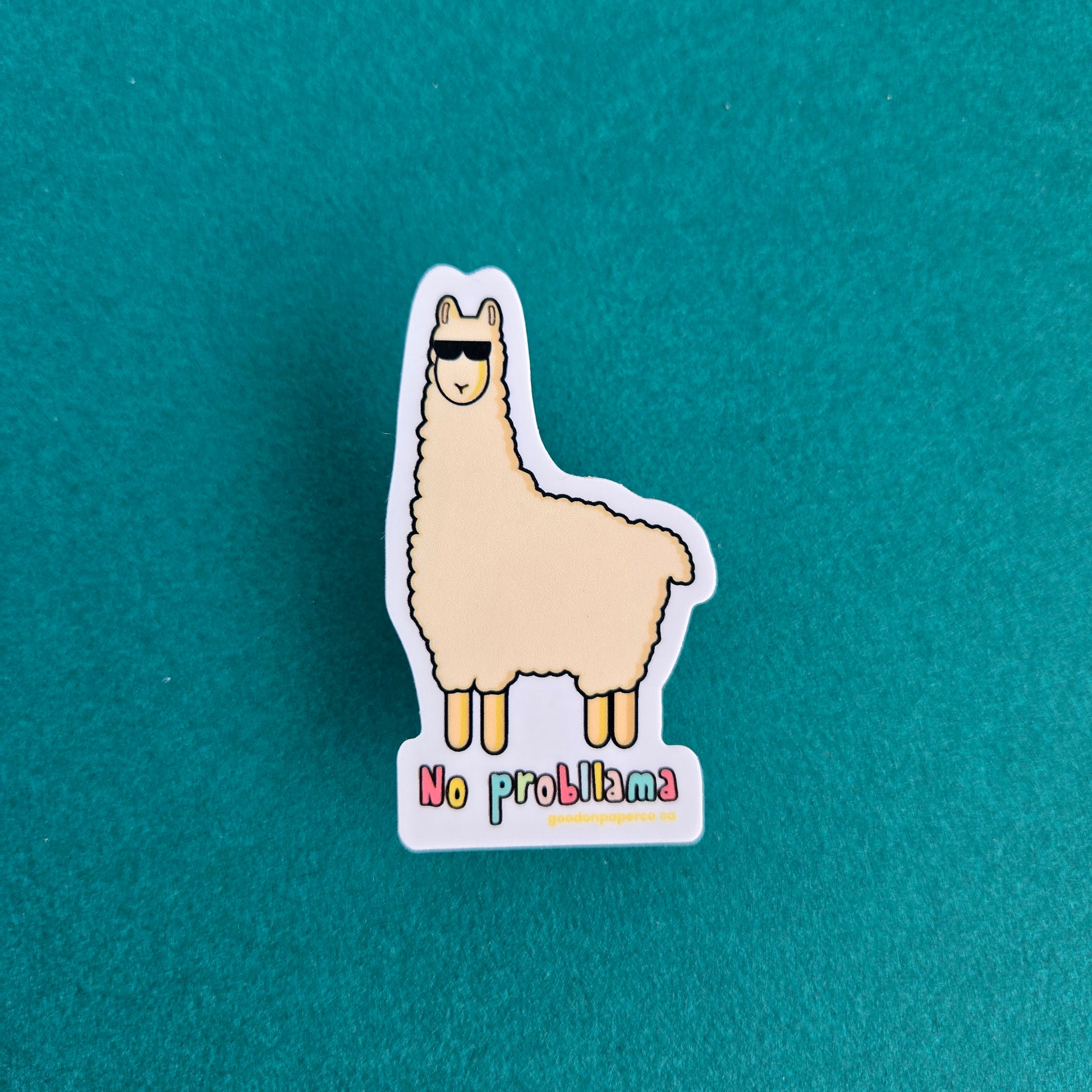 No Probllama | Vinyl Sticker